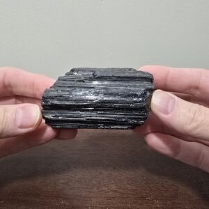 Black Tourmaline Crystal Specimen #E